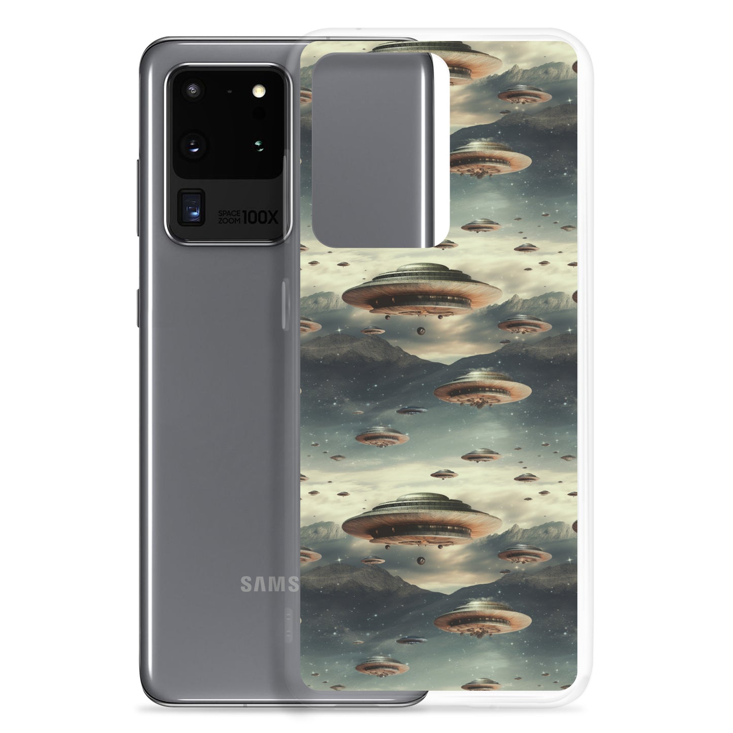 Samsung Case - Flying Saucer Invasion