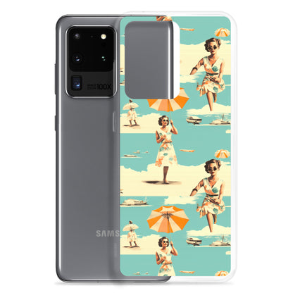 Samsung Case - Vintage Seaside Elegance