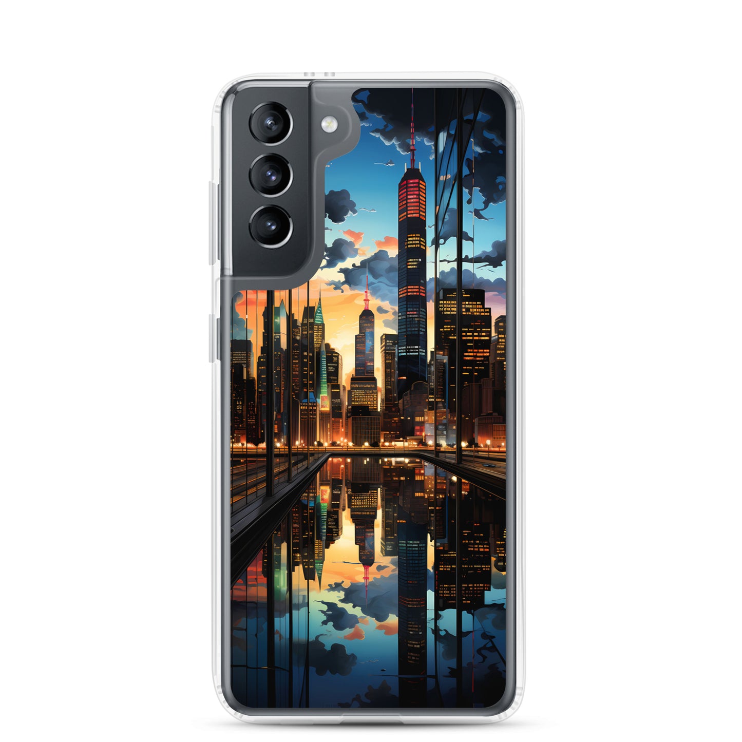 Samsung Case - Cityscape at Dusk