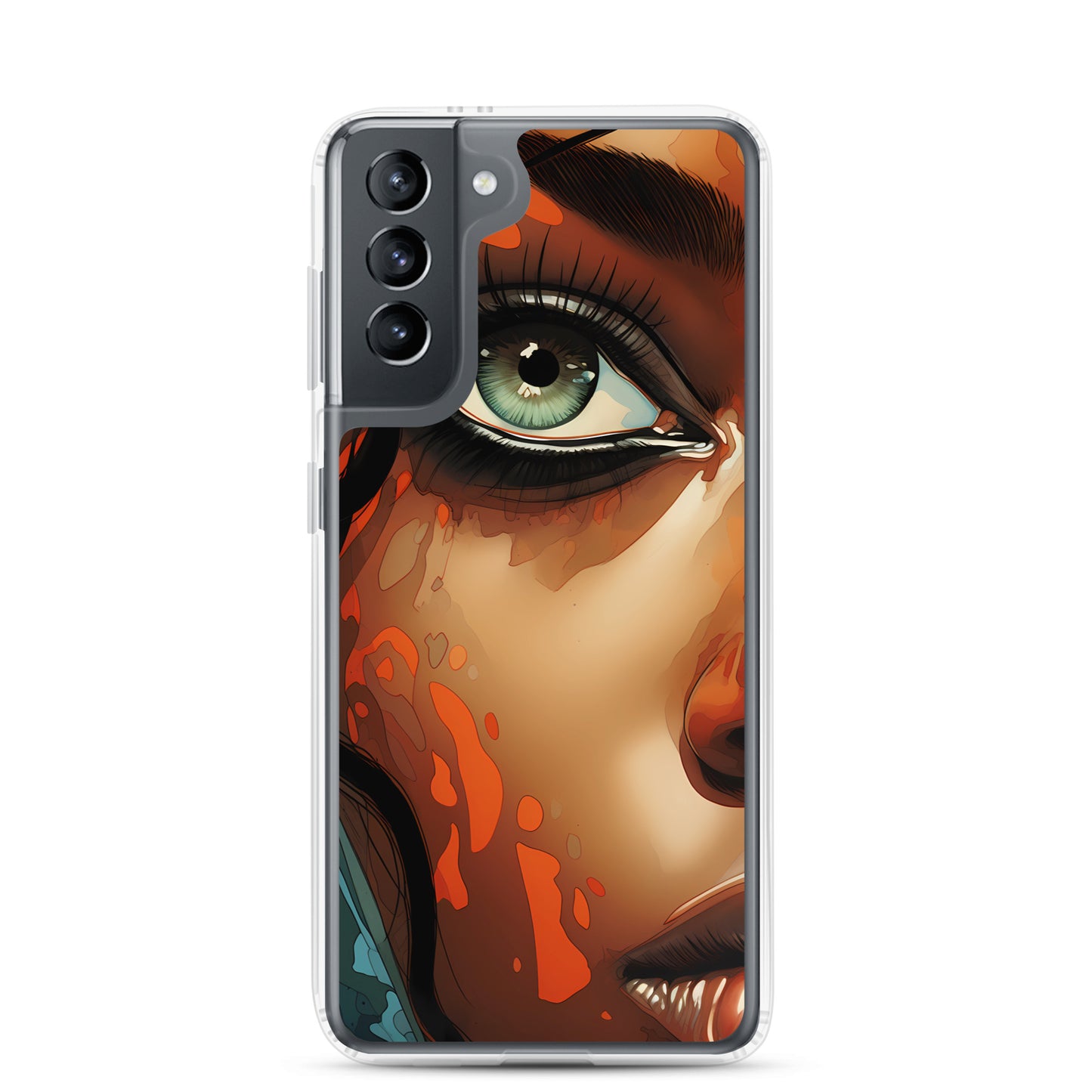Samsung Case - Aqua Eyes