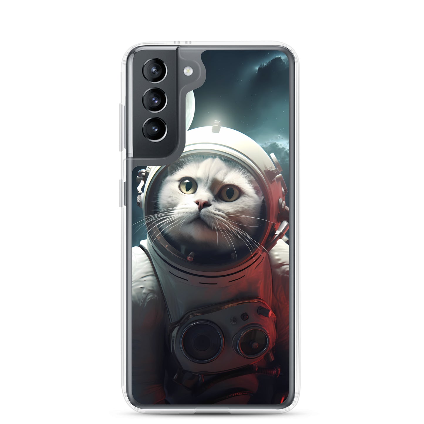 Samsung Case - Cat Astronaut