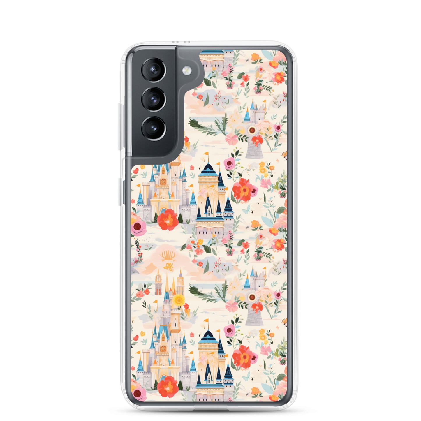 Samsung Case - Castles and Flowers