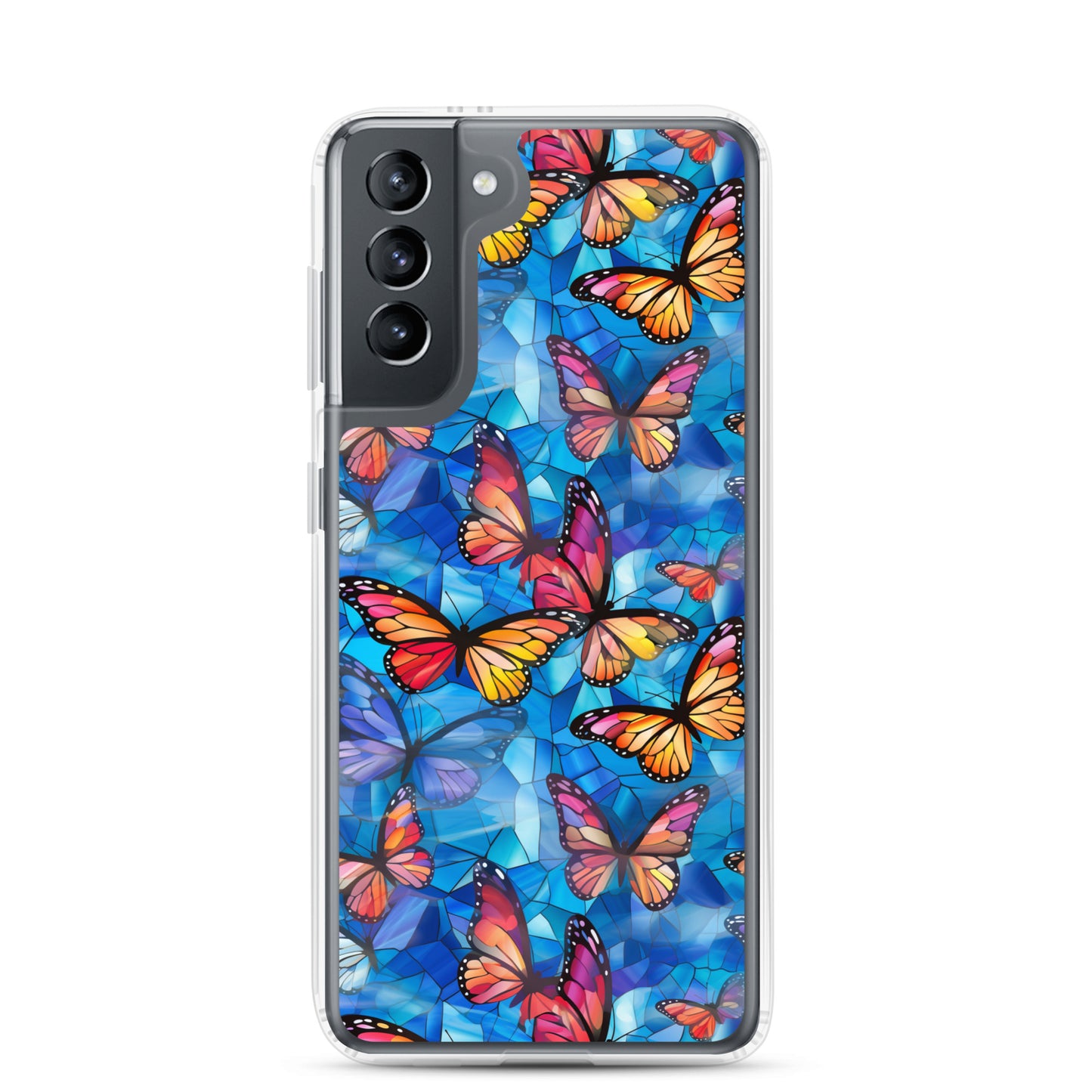Samsung Case - Mosaic Monarchs
