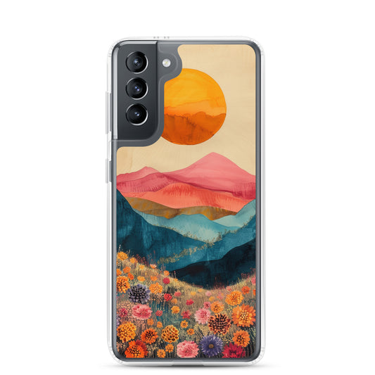 Samsung Case - Bloom Beneath the Harvest Moon