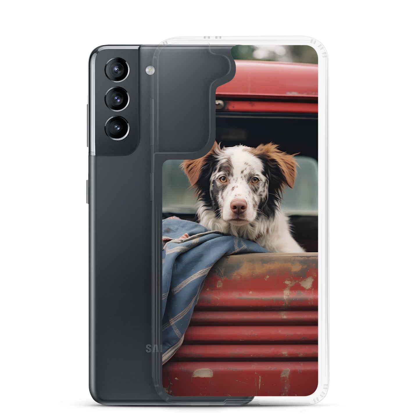 Samsung Case - Dog in a Truck