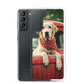 Samsung Case - Dog in a Truck