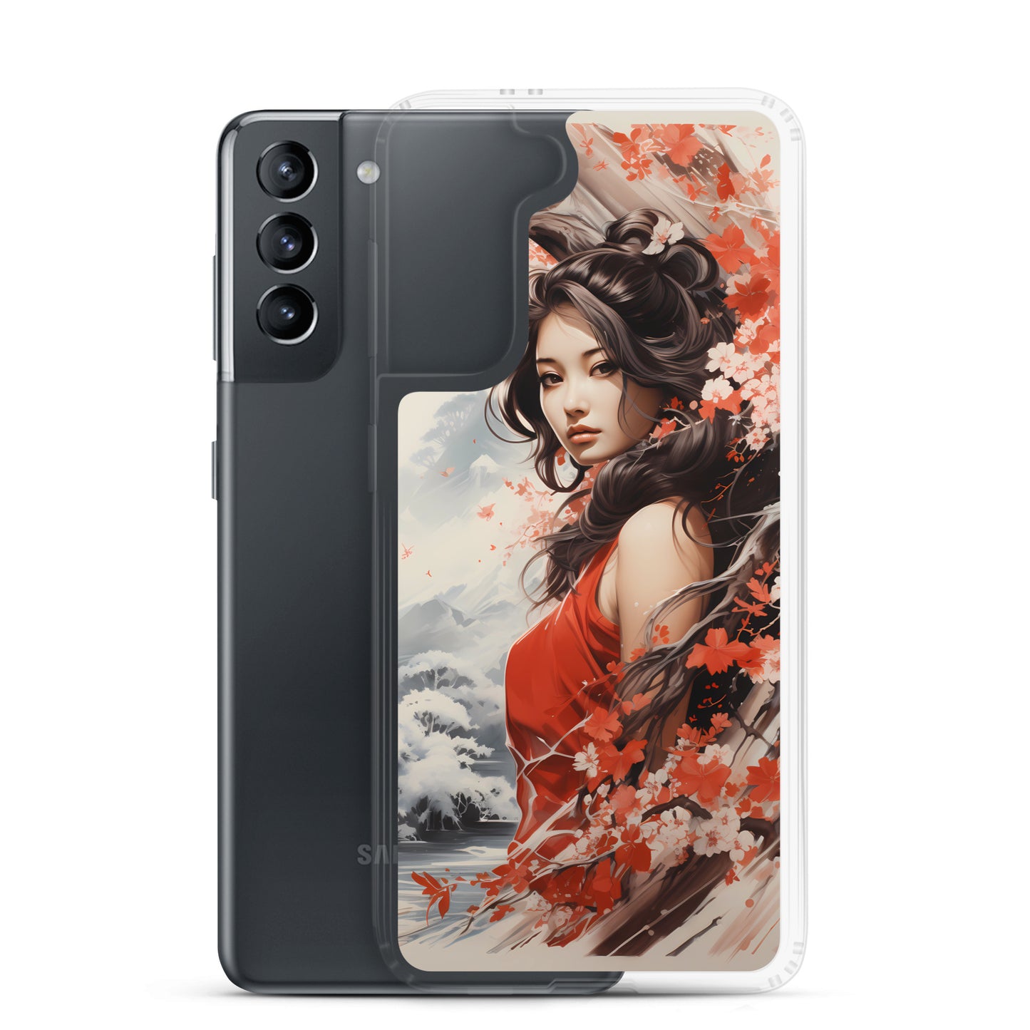 Samsung Case - Japanese Folklore Woman