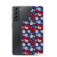 Samsung Case - Patriotic Poinsettas