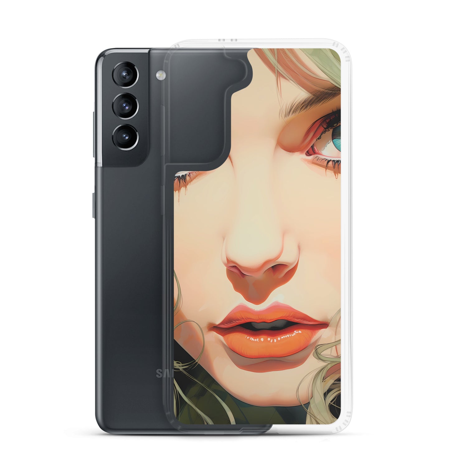 Samsung Case - Closeup Portrait