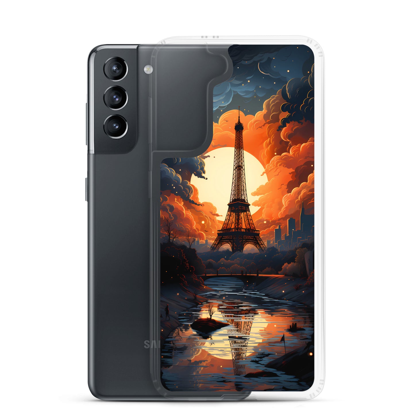 Samsung Case - Eiffel Tower at Dusk