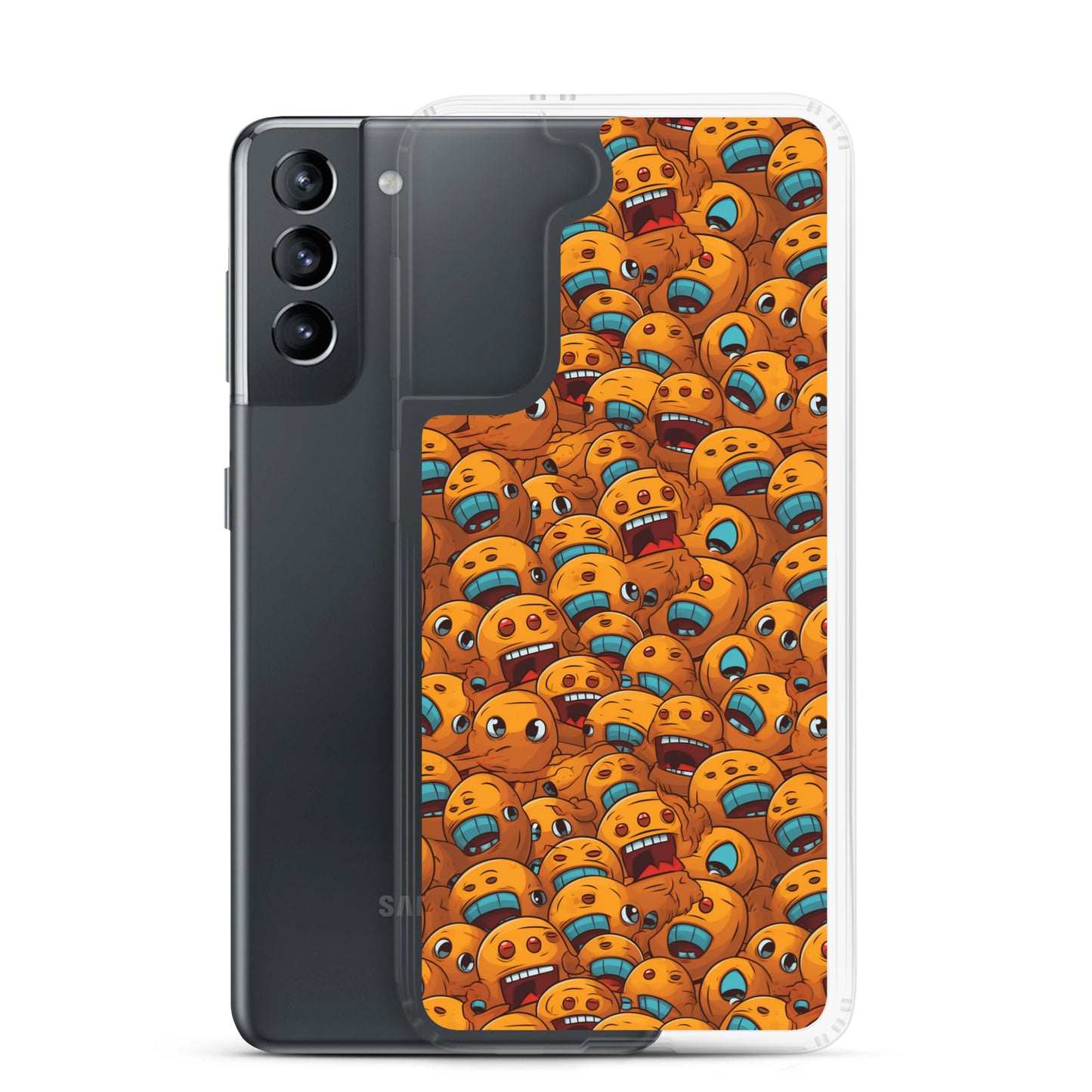 Samsung Case - Deranged Smileys