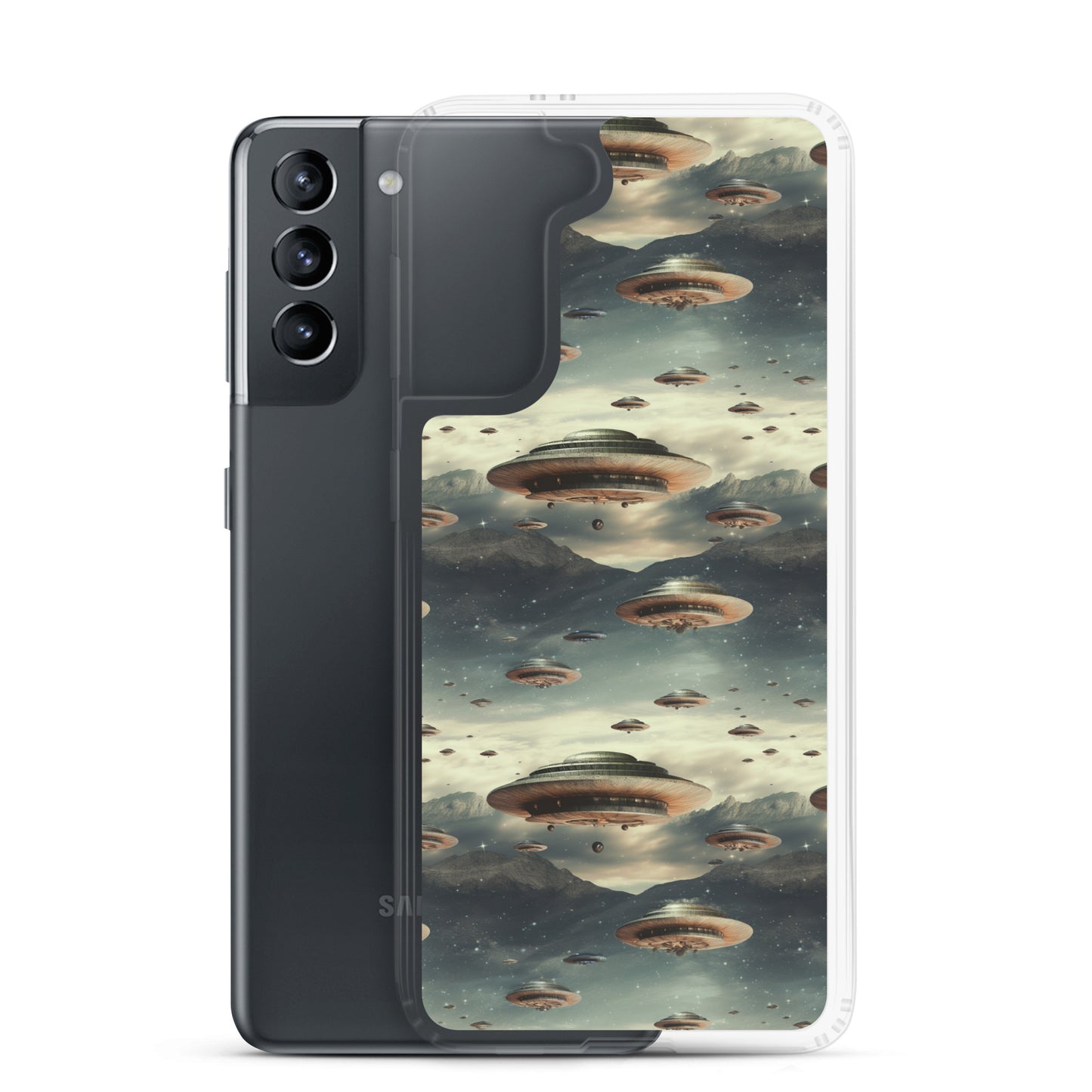 Samsung Case - Flying Saucer Invasion