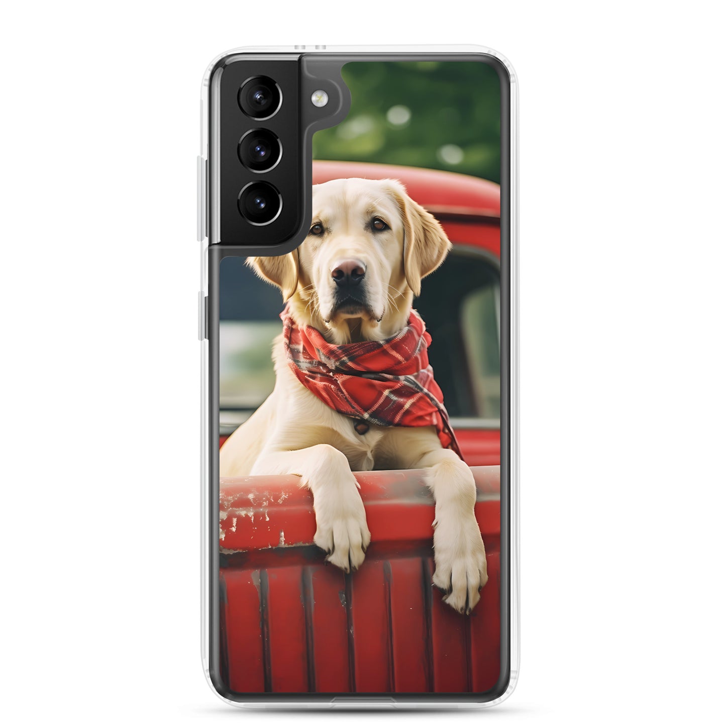 Samsung Case - Dog in a Truck