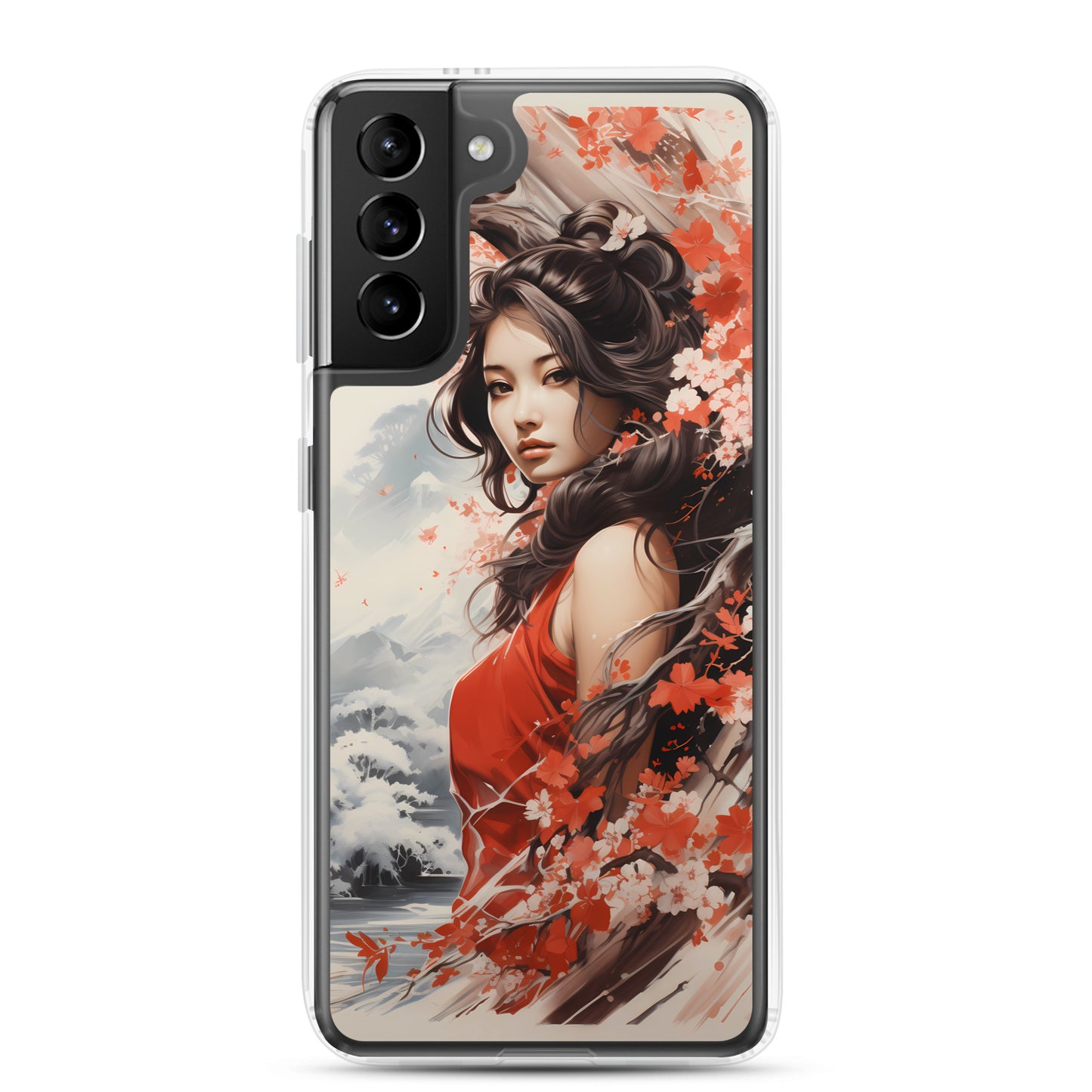 Samsung Case - Japanese Folklore Woman