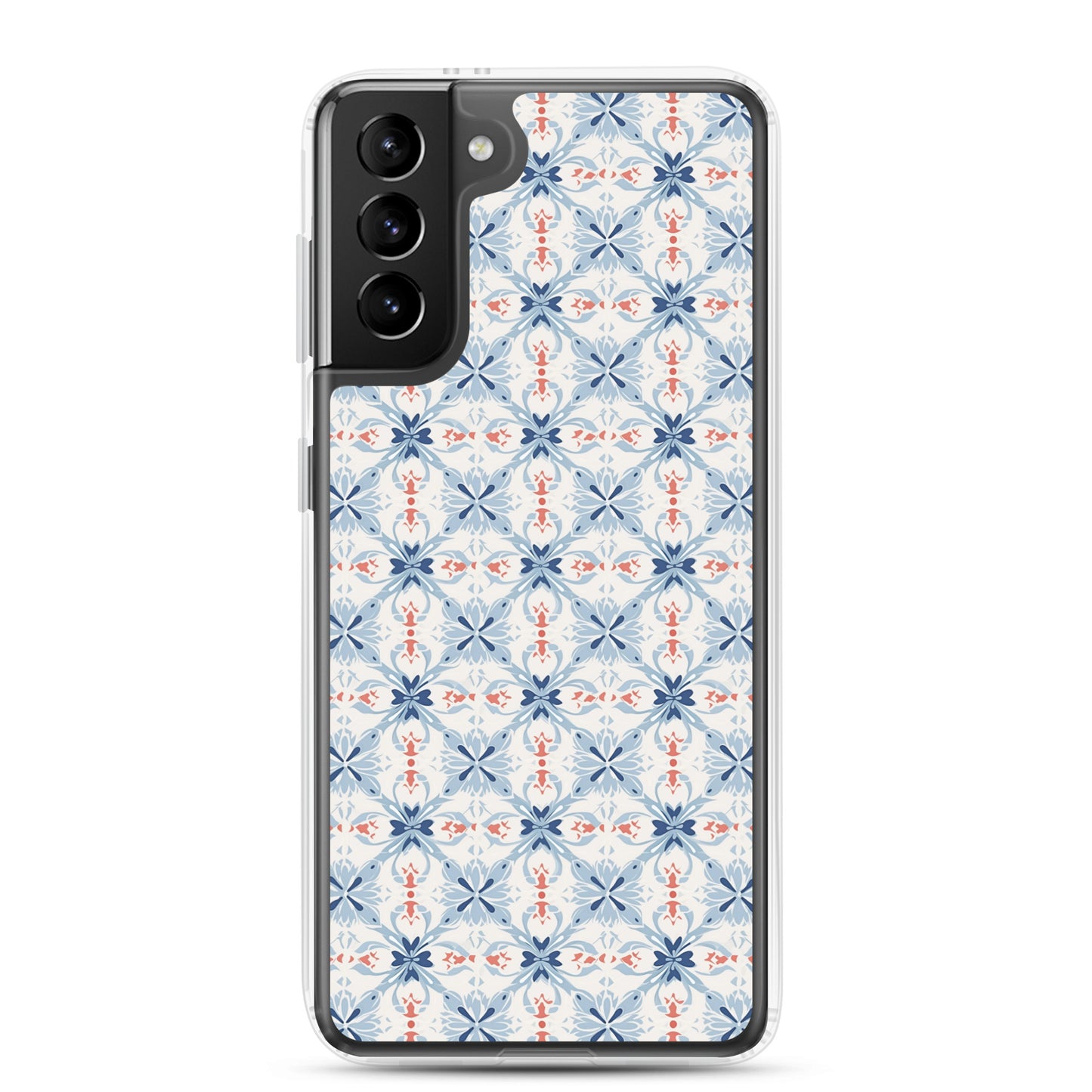 Samsung Case - Floral Ceramic Pattern