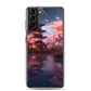 Samsung Case - Ancient Kyoto with Flying Cherry Blossoms