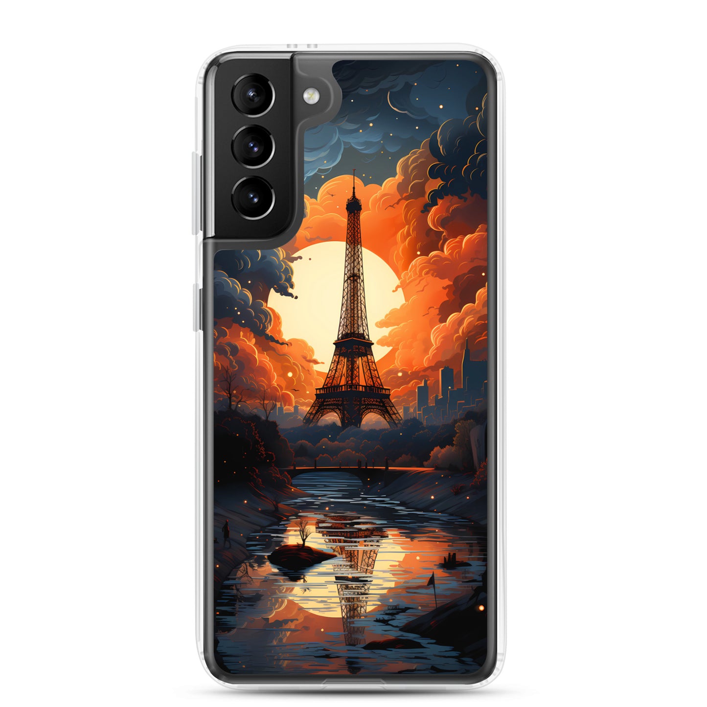 Samsung Case - Eiffel Tower at Dusk