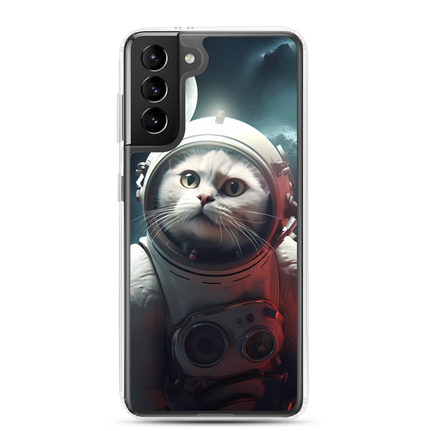 Samsung Case - Cat Astronaut