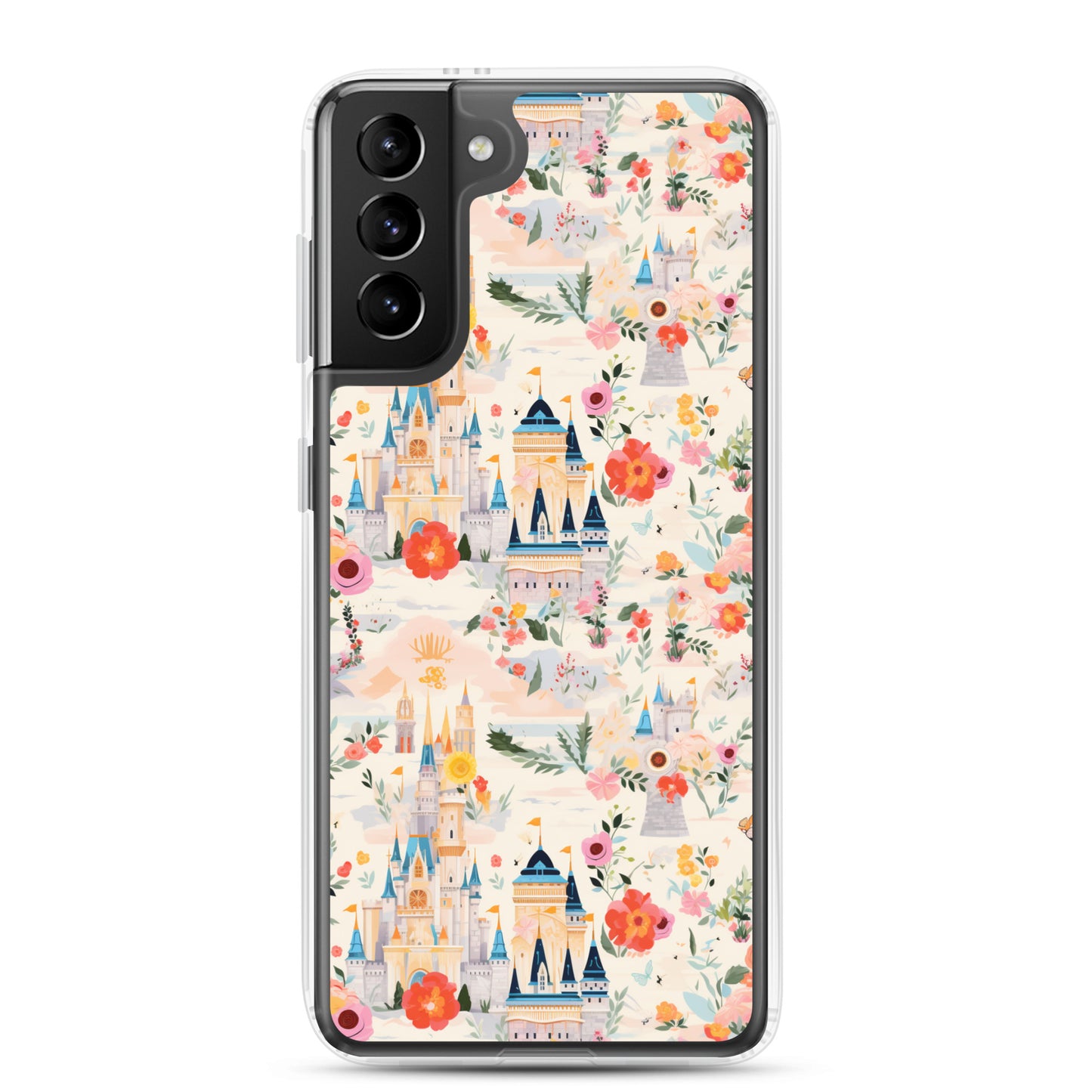 Samsung Case - Castles and Flowers