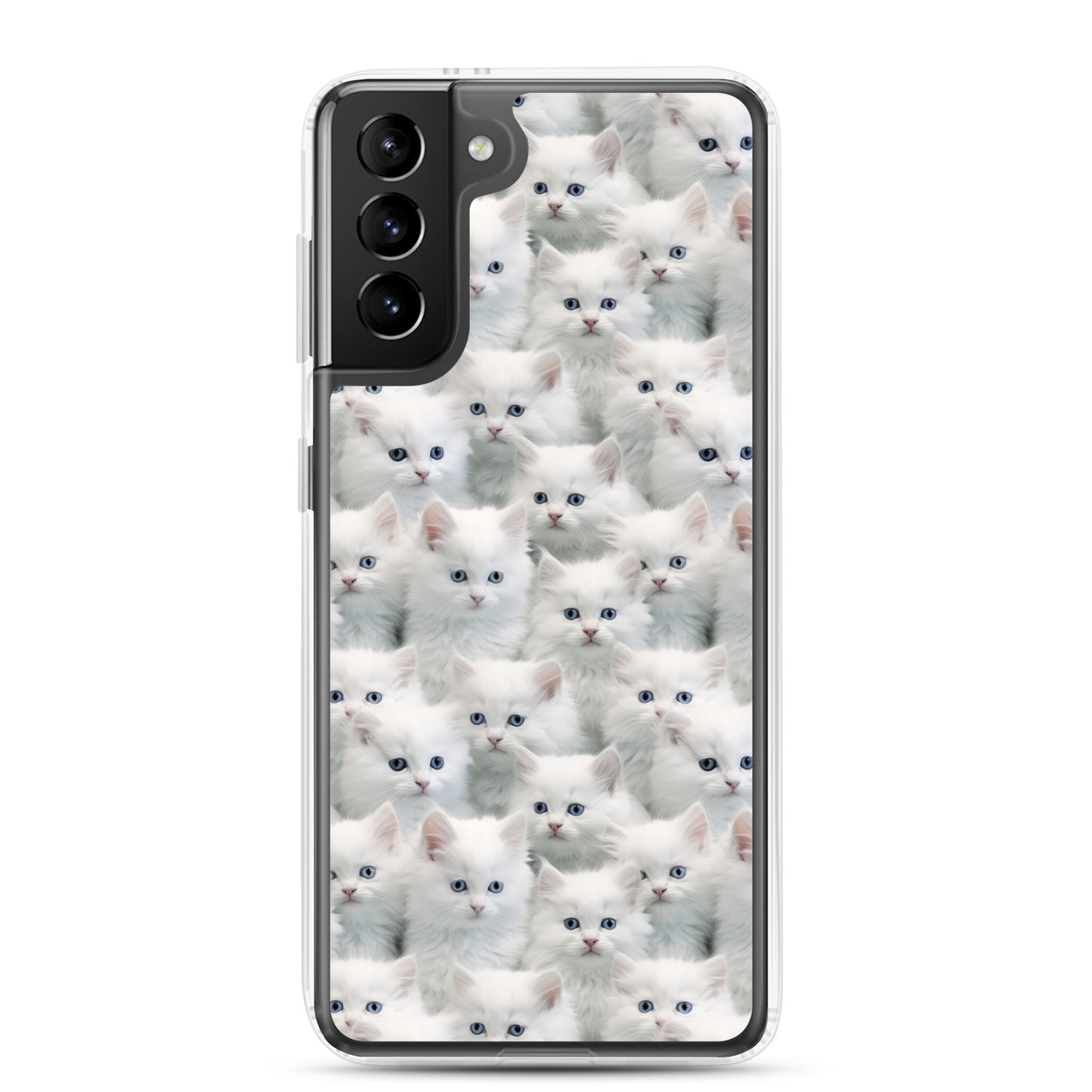 Samsung Case - Cute White Kittens