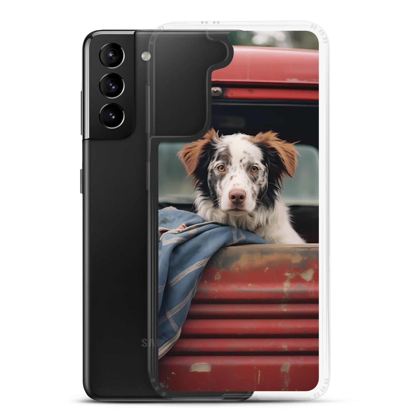 Samsung Case - Dog in a Truck