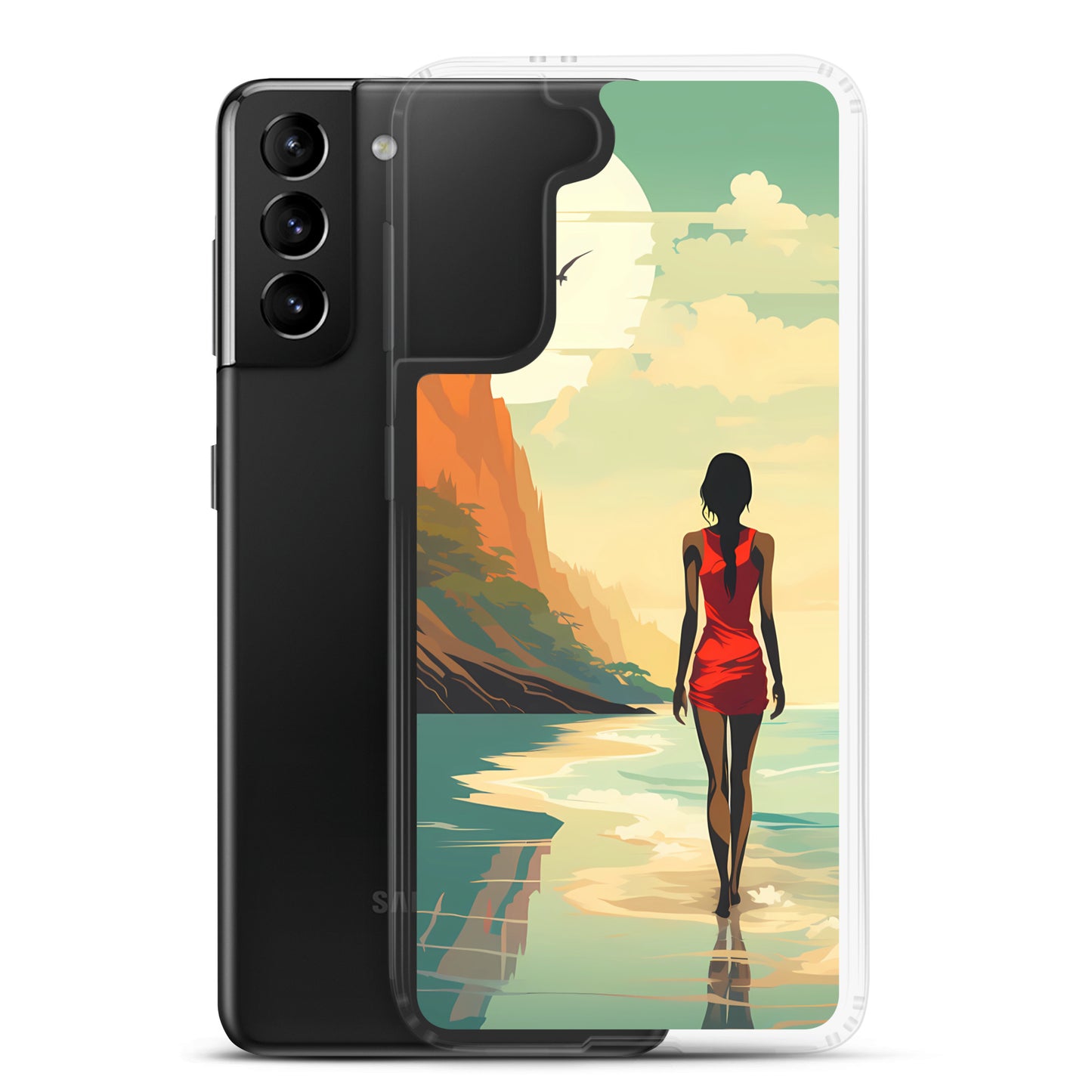 Samsung Case - Minimalist Beach Beauty