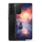 Samsung Case - Japanese Seascape Moonrise