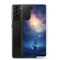 Samsung Case - Wooden Ship in Moonlight