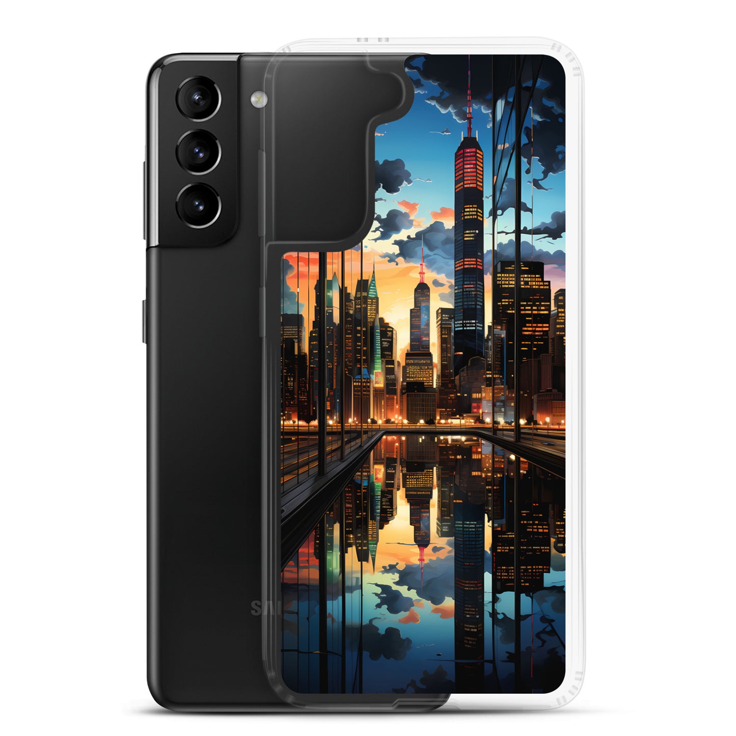Samsung Case - Cityscape at Dusk