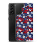 Samsung Case - Patriotic Poinsettas