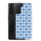 Samsung Case - Blue Ceramic Pattern