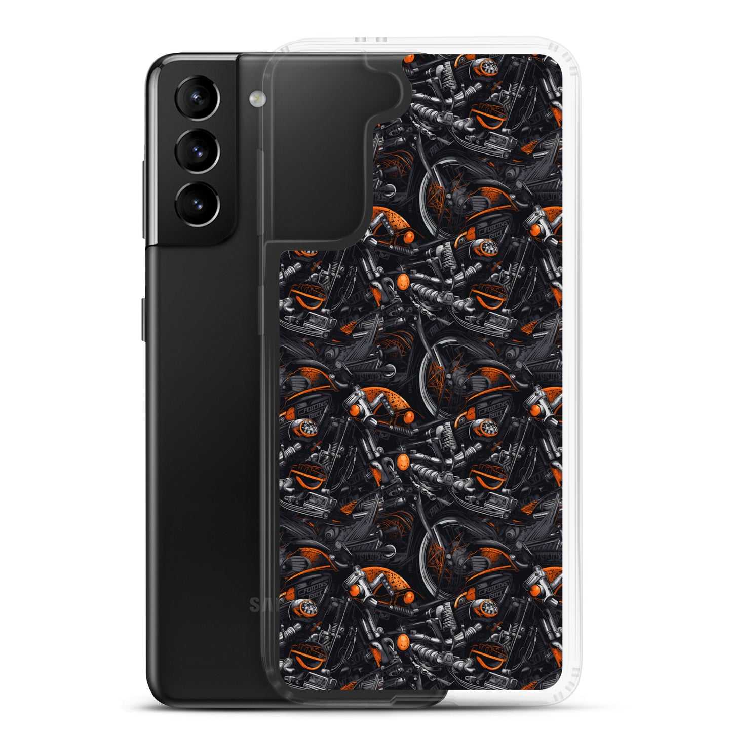 Samsung Case - Motorcycle Pattern