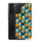 Samsung Case - Pineapple Pattern on Blue