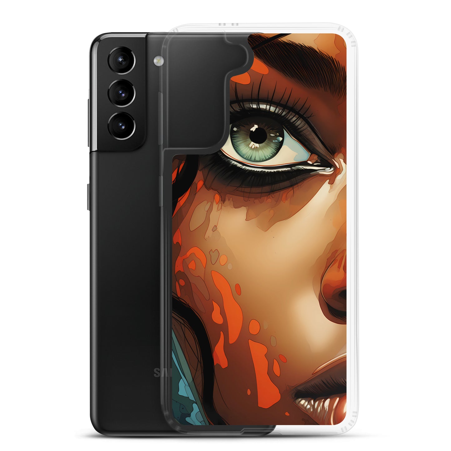 Samsung Case - Aqua Eyes