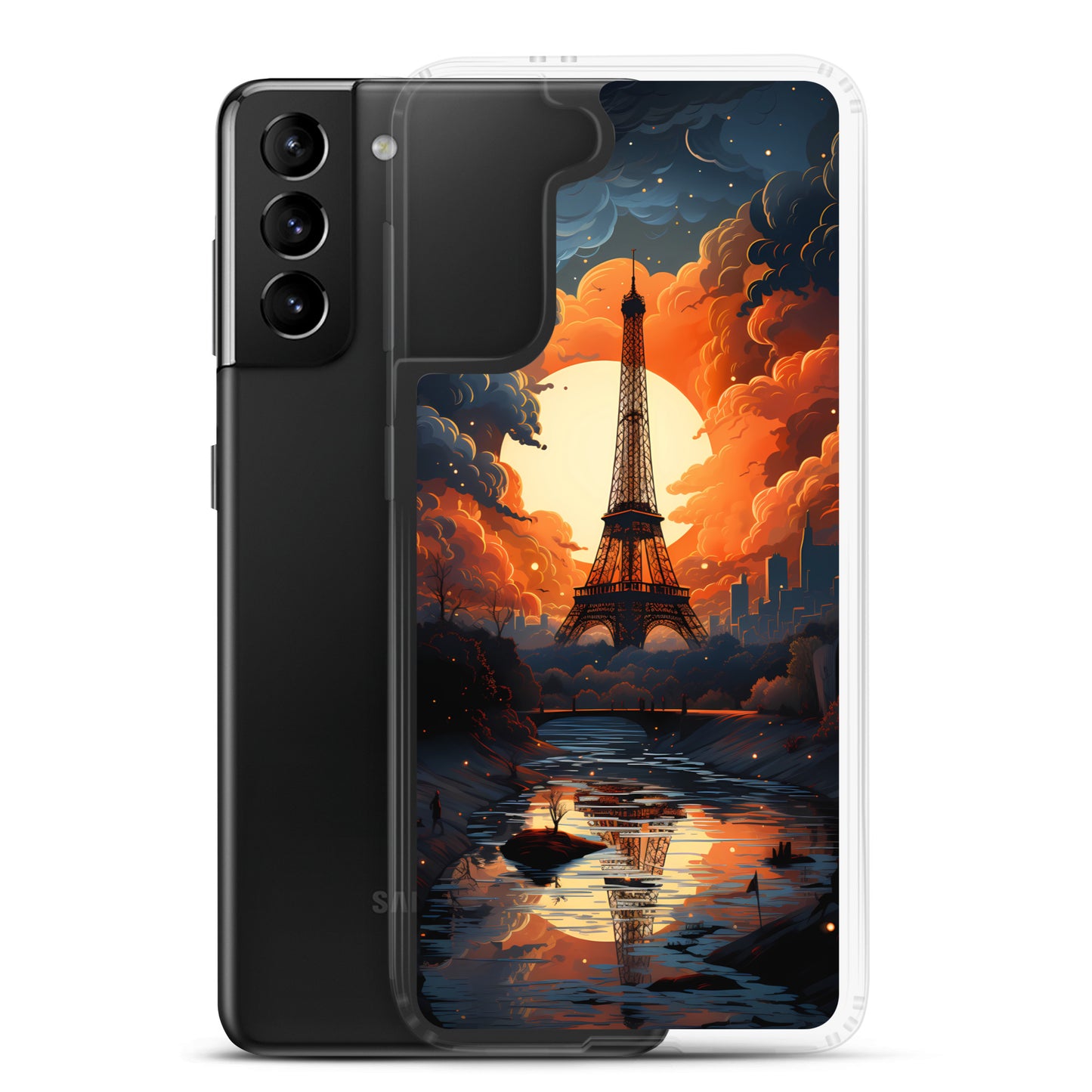 Samsung Case - Eiffel Tower at Dusk
