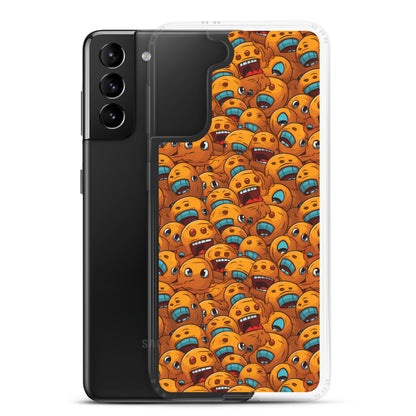 Samsung Case - Deranged Smileys