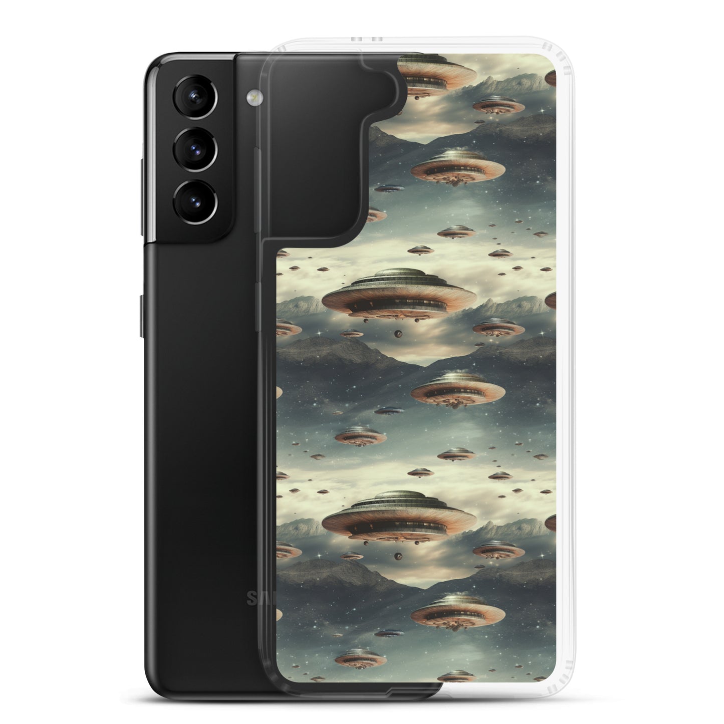 Samsung Case - Flying Saucer Invasion