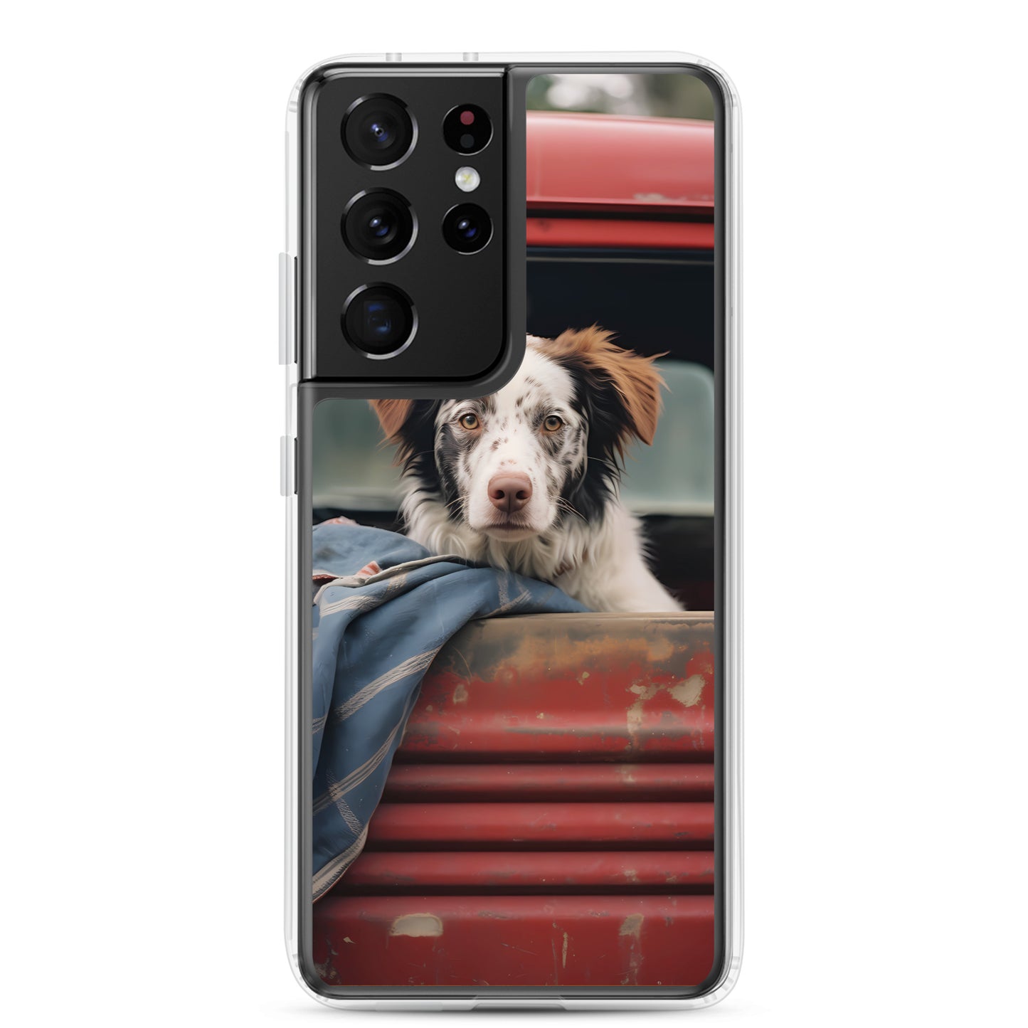 Samsung Case - Dog in a Truck