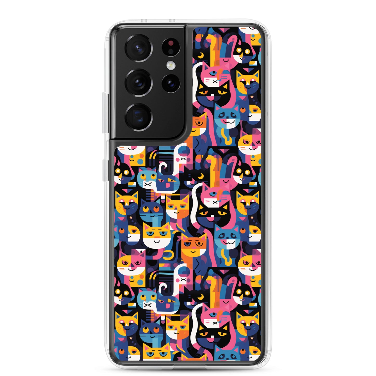Samsung Case - Colorful Cats