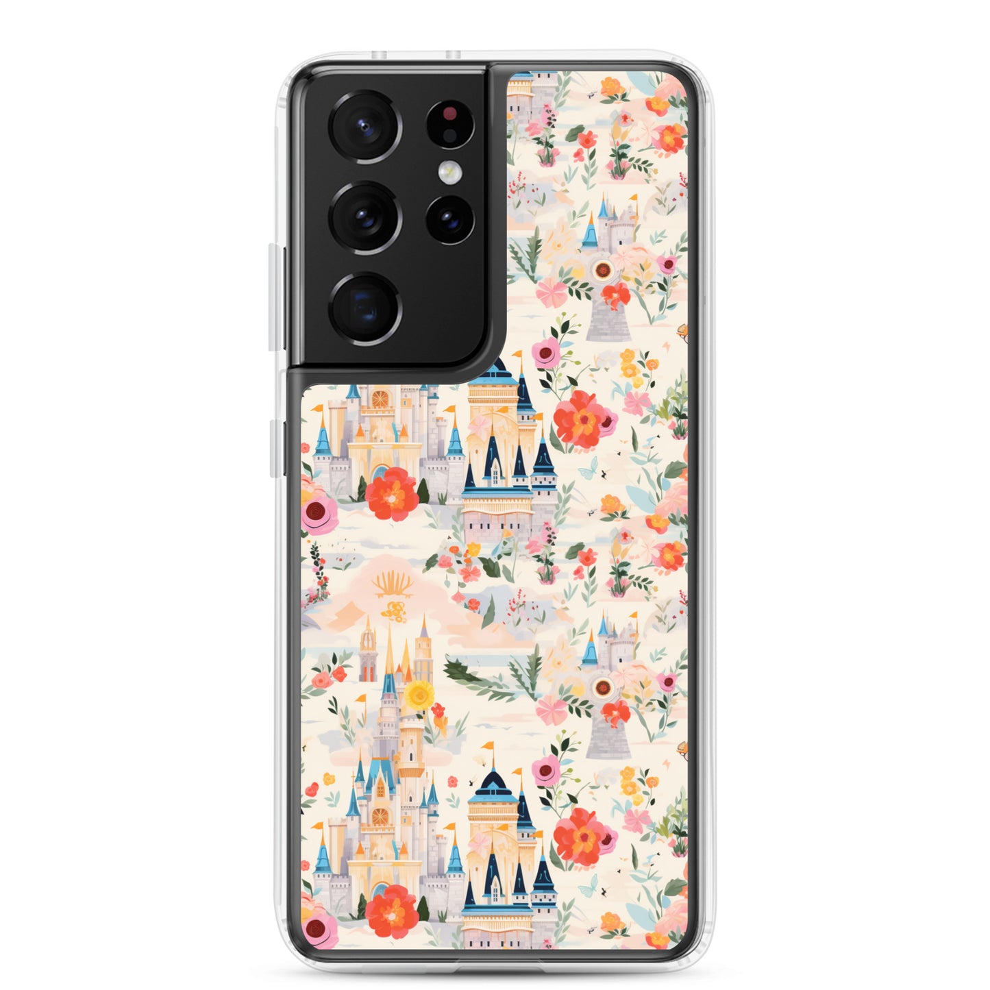 Samsung Case - Castles and Flowers