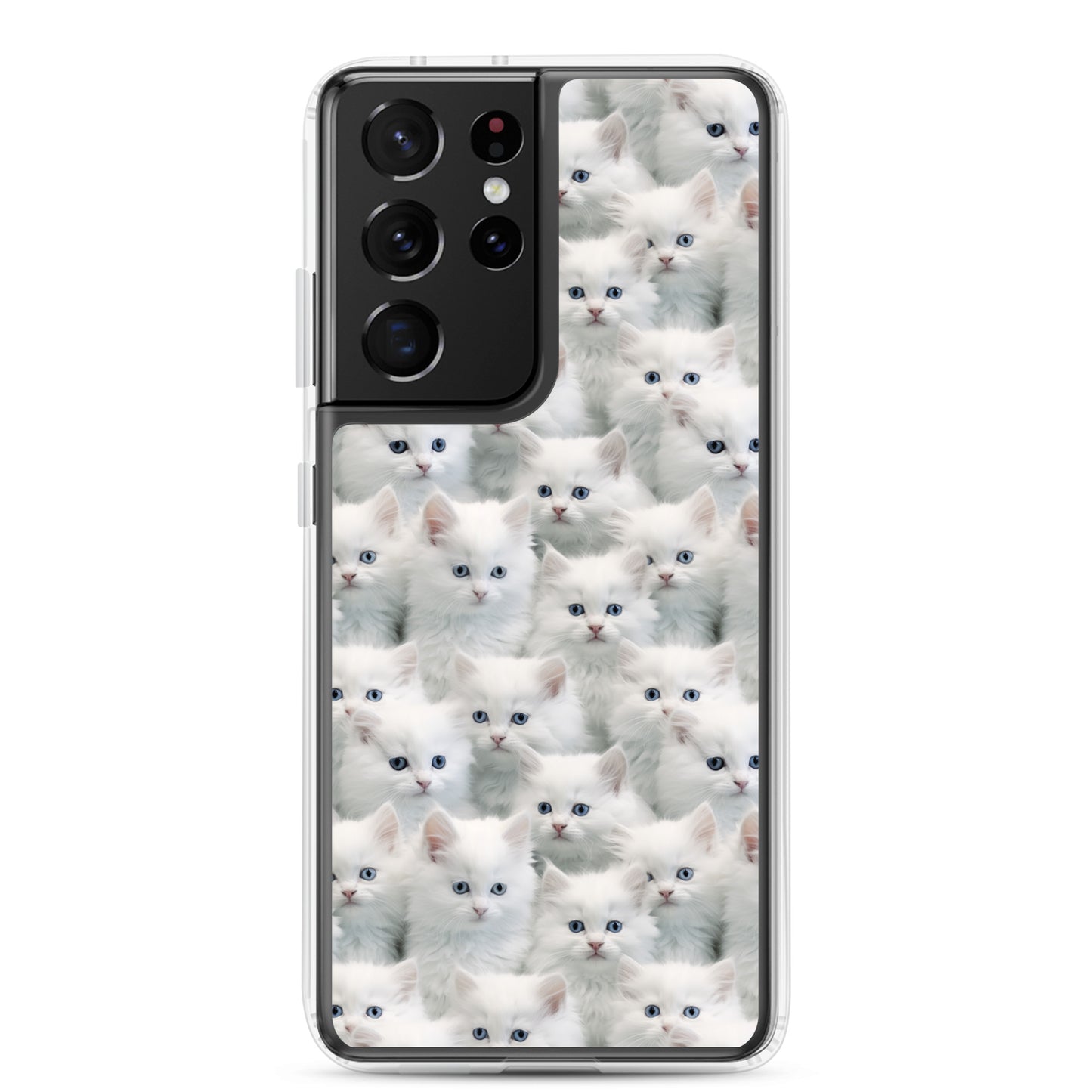 Samsung Case - Cute White Kittens