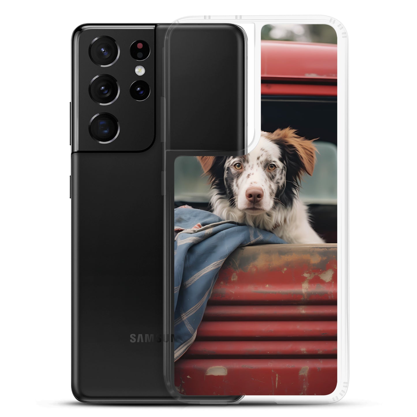 Samsung Case - Dog in a Truck