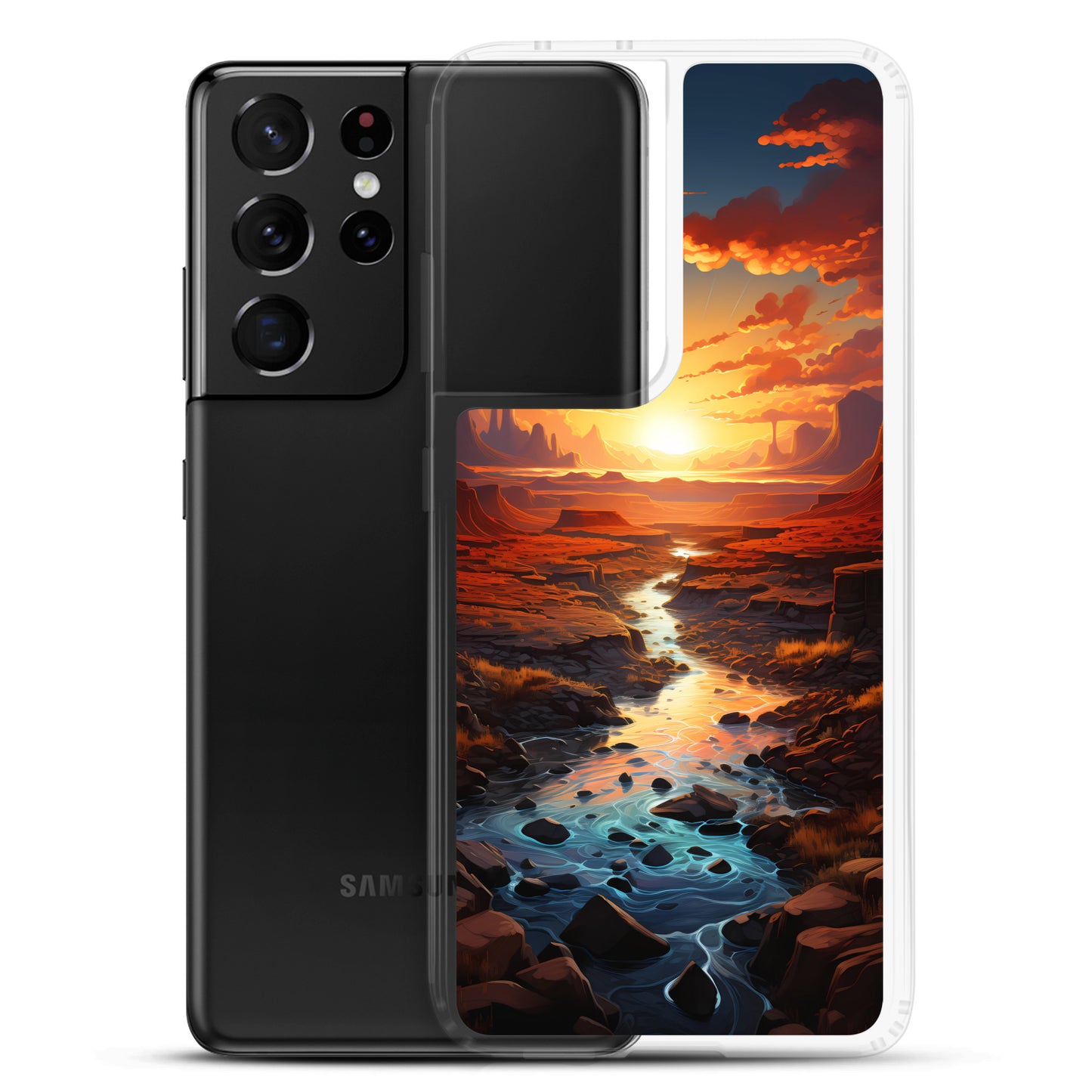 Samsung Case - Sunrise over the Wilderness