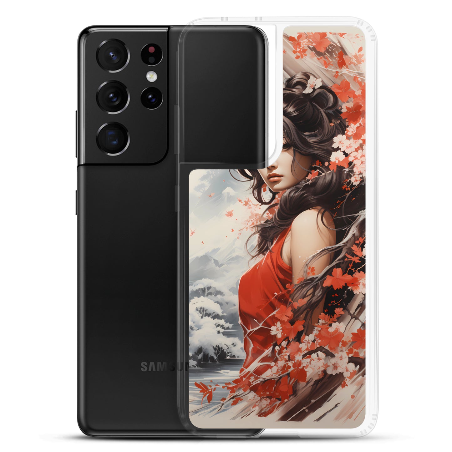 Samsung Case - Japanese Folklore Woman