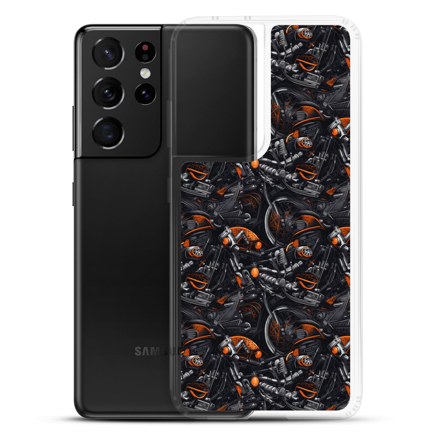 Samsung Case - Motorcycle Pattern