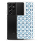 Samsung Case - Ceramic Floral Pattern in Blue