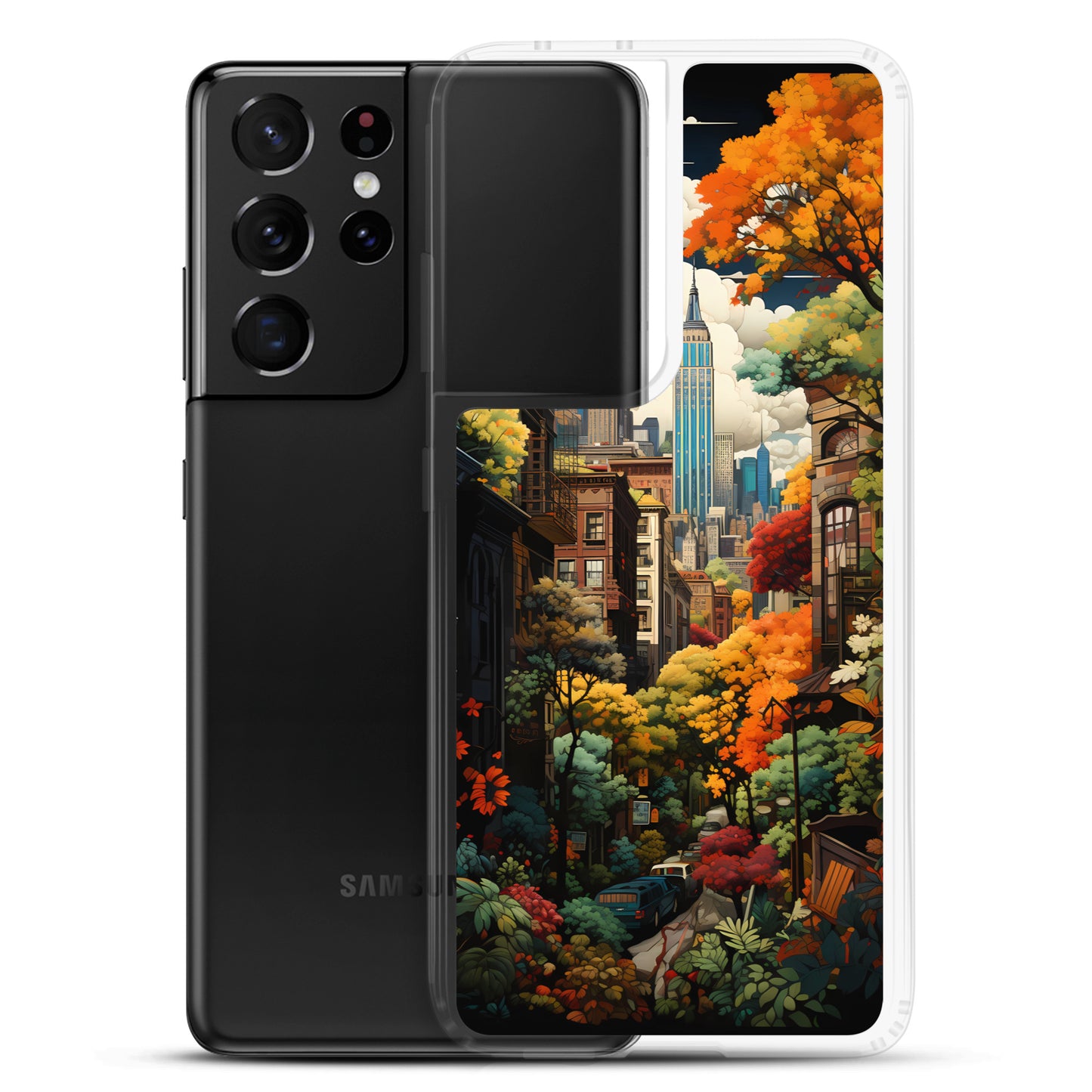 Samsung Case - City and Nature