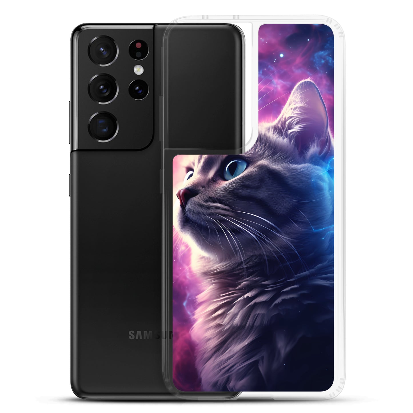 Samsung Case - Kitty in the Stars