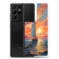 Samsung Case - Luminous Sailboat