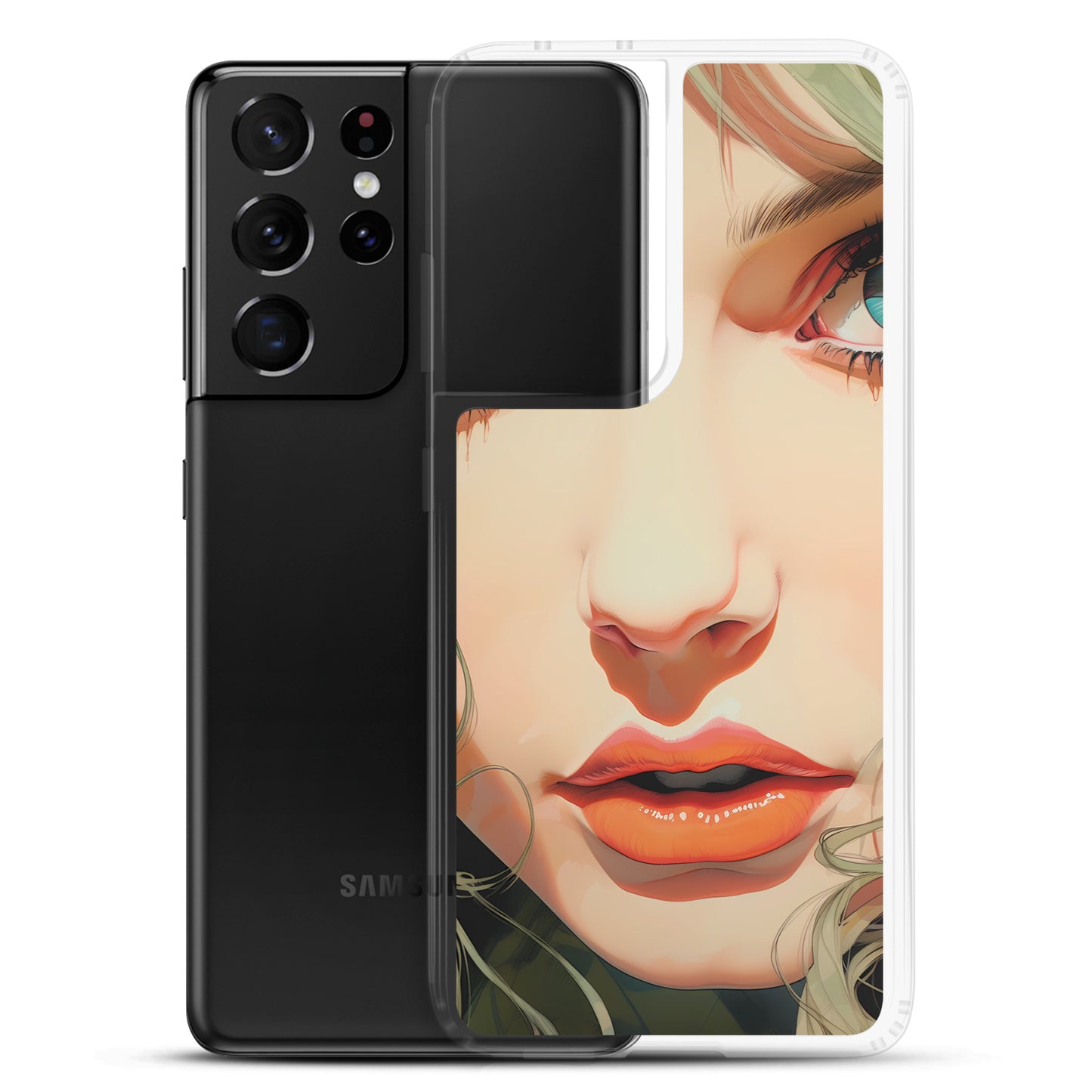 Samsung Case - Closeup Portrait